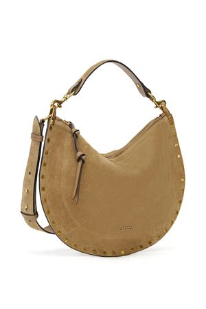 Borsa Oskan Soft Zip In Pelle Di Vitello Scamosciata ISABEL MARANT | BF0066FAB2C03M50TA